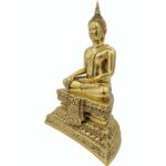 释迦牟尼佛  Wat Phra Mahathat Woramahawihan恭请 铜制 - Image 3