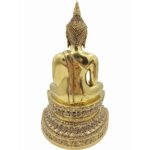 释迦牟尼佛  Wat Phra Mahathat Woramahawihan恭请 铜制 - Image 4