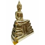 泰国佛像 Phra Sothon 铜制佛祖像 （7寸脚供奉型）招财 ｜ 辟邪 ｜ 保平安 ｜ Wat Sothon Wararam 索通佛 索通 Phra Sothorn Bucha 铜像 - Image 4