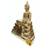 泰国佛像 Phra Sothon 铜制佛祖像 （7寸脚供奉型）招财 ｜ 辟邪 ｜ 保平安 ｜ Wat Sothon Wararam 索通佛 索通 Phra Sothorn Bucha 铜像 - Image 5