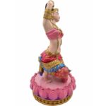 新款精致彩色大地女神Phra Mae Throrani  （9inch）  Phra Mae Thorani Bucha大地女神金身  100% 纯列南皮 （lek Nam phi）铁矿石铸造 - Image 3