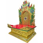 皇家佛具 泰国佛桌 神台 供奉尊架 佛像增高架 佛像座 神垫 ，神椅，放神像，佛牌，神像底座 垫高神像 - Image 5