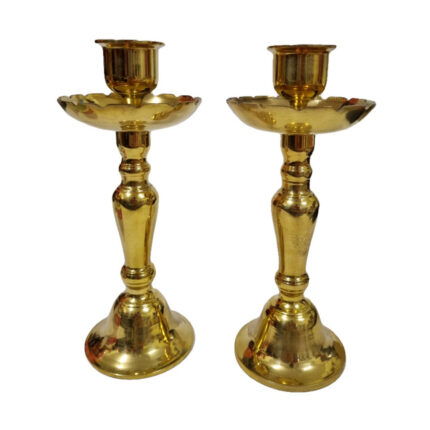 现货 6寸铜蜡烛台 READY STOCK 6 inches Brass Candle Holder