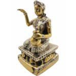 泰国铜招财女神（a） nang kwak 12.5cm高 神像 南刮 招财 泰国纯铜  💯Thai amulet💯 - Image 2