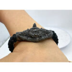 拉胡天神手链  背面有经文  Phra Rahu Bracelet 男女同款【可以自调长短】Wat Sisathong（克制小人，去霉运，让运程转好，得贵人助，招财、助事业）