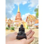 泰国Wat Chang Hai 原庙恭请  车神龙婆托 lp Thuad [ 7cm Height ] {1.5寸脚} Copper Thai 纯铜 龙婆托 lp Thuad   泰国纯铜 - Image 5