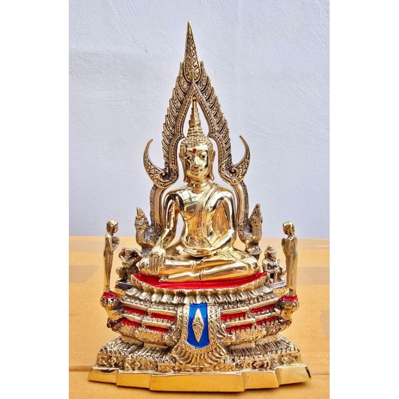 6a4ce89db30f8_1783425181.jpg 🔥金娜啦佛祖 Phra Phuttha Chinnaraj Bucha 3寸脚金身 铜像 Wat Yai 正庙 恭请 成功佛 wat yai phitsanulok - Image 1