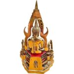 🔥金娜啦佛祖 Phra Phuttha Chinnaraj Bucha  3寸脚金身 铜像 Wat Yai 正庙 恭请 成功佛  wat yai phitsanulok - Image 5