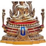 🔥金娜啦佛祖 Phra Phuttha Chinnaraj Bucha  3寸脚金身 铜像 Wat Yai 正庙 恭请 成功佛  wat yai phitsanulok - Image 6