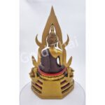成功佛佛主  高12寸  金娜啦佛祖 Phra Phuttha Chinnaraj Bucha 成功佛 fiber复古黄铜色 - Image 3