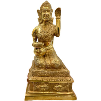泰国铜像 招财女神 nang kwak神像 南刮 招财 泰国纯铜  💯Thai amulet💯