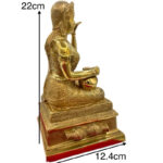 泰国铜像 招财女神 nang kwak神像 南刮 招财 泰国纯铜  💯Thai amulet💯 - Image 4