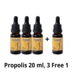 Propolis liquid(alchohol free) 20ml promotion  buy 3 free 1