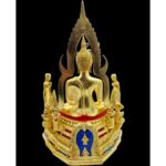 🔥金娜啦佛祖 Phra Phuttha Chinnaraj Bucha  5寸脚金箔粘贴金身 金箔粘贴铜像 Wat Yai 正庙 恭请 成功佛  wat yai phitsanulok - Image 5
