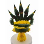 现货泰国供奉接神塔 水龙青色花 （1个） - Image 6