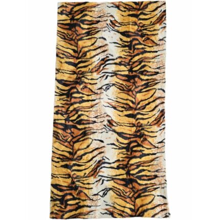 老虎花纹披肩 96cm x 50cm｜Lersi风格 Tiger Shawl｜传统文化装饰布 / 舞蹈披肩