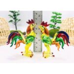 现货 ready stock 🐓🪙🐓爱凯玻璃发财幸运鸡🐔 还愿鸡 还愿爱凯玻璃鸡  招正偏横财，招贵人  Thailand praying product - Image 4