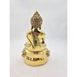 药师佛 Phra Kring 药师佛 供奉小金身 药师佛内有珠子 铜像 - Image 3