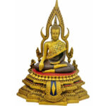 众神布献给神灵的布 还愿布 佛像布 佛像肩 - Image 4