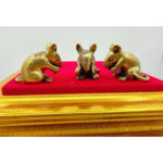 READY STOCK   黄铜金鼠 12生肖金鼠 吉祥物