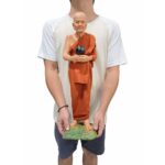 站立龙婆托 蜡像供奉型金身 LP Thuad Wax Figure Bucha 🌟避险，挡灾，防小人 陷害能避灾