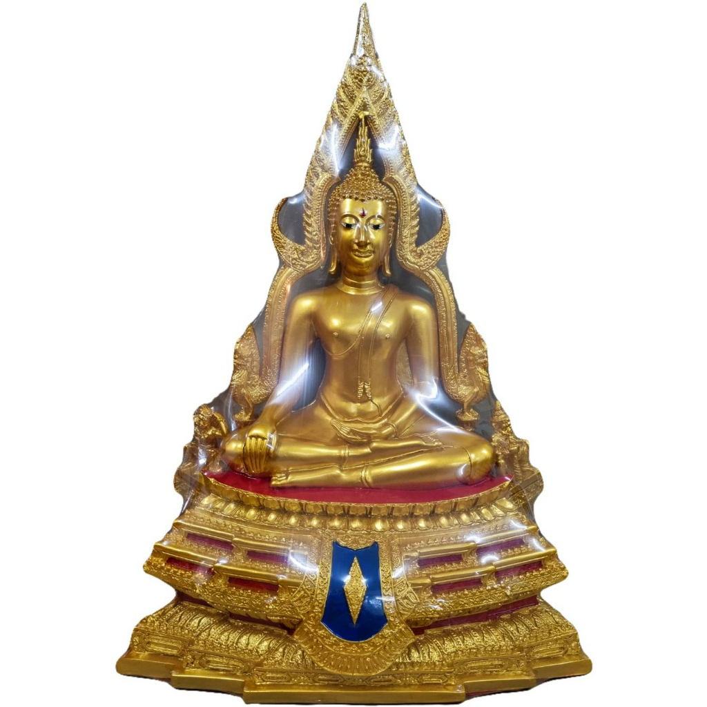 6a4ce999f3eb2_1783425434.jpg 🔥金娜啦佛祖 Phra Phuttha Chinnaraj Bucha 树脂成功佛 9寸膝长 高50厘米 22寸 - Image 1