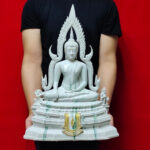 🔥金娜啦佛祖 Phra Phuttha Chinnaraj Bucha 树脂成功佛 9寸膝长 高50厘米 22寸 - Image 9