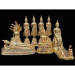 🌟 生日佛  🌟星期佛 「生日佛」（星期佛）泰国佛 Thailand amulet  铜像 膝盖5寸铜像