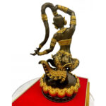 新款精致大地女神Phra Mae Throrani  （9inch）  Phra Mae Thorani Bucha大地女神金身  100% 纯列南皮 （lek Nam phi）铁矿石铸造 - Image 2