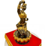新款精致大地女神Phra Mae Throrani  （9inch）  Phra Mae Thorani Bucha大地女神金身  100% 纯列南皮 （lek Nam phi）铁矿石铸造 - Image 3