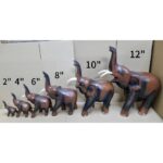 现货泰国木雕大象  四面佛大象 8寸/10寸/12寸 供品/泰國木雕大象 (许愿/还原)吉祥象 还愿象 风水象 招财象 神龛象 装饰象 Thailand Elephant  யானை - Image 5