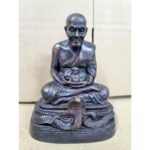 泰国佛牌 Copper Thai 纯铜 龙婆托 lp Thuad   泰国纯铜 高12cm 黑铜