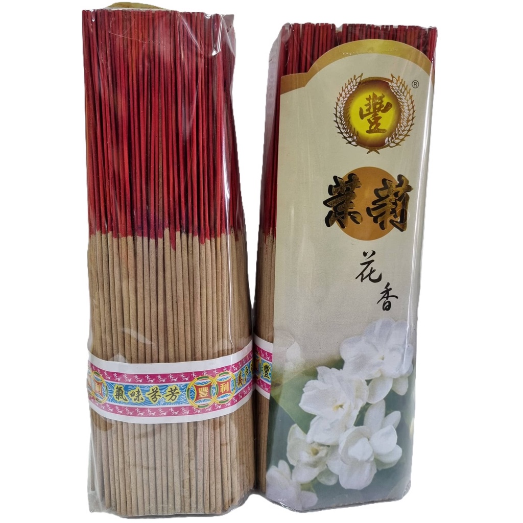 6a4ce9ec8754b_1783425516.jpg 现货 花味香 香细 / 少烟 / 味道好 20CM 短香 flower flavour incense 400g - Image 1