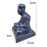 龍普托 Phra Bucha LP Thuad Wat Changhai 12cm  龍婆托供奉型佛 铜像 - Image 3