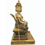 泰国进口 四面佛金身 泰国四面佛像 （18寸高）有求必应大梵天王  实心铜 泰国铜像 - Image 4