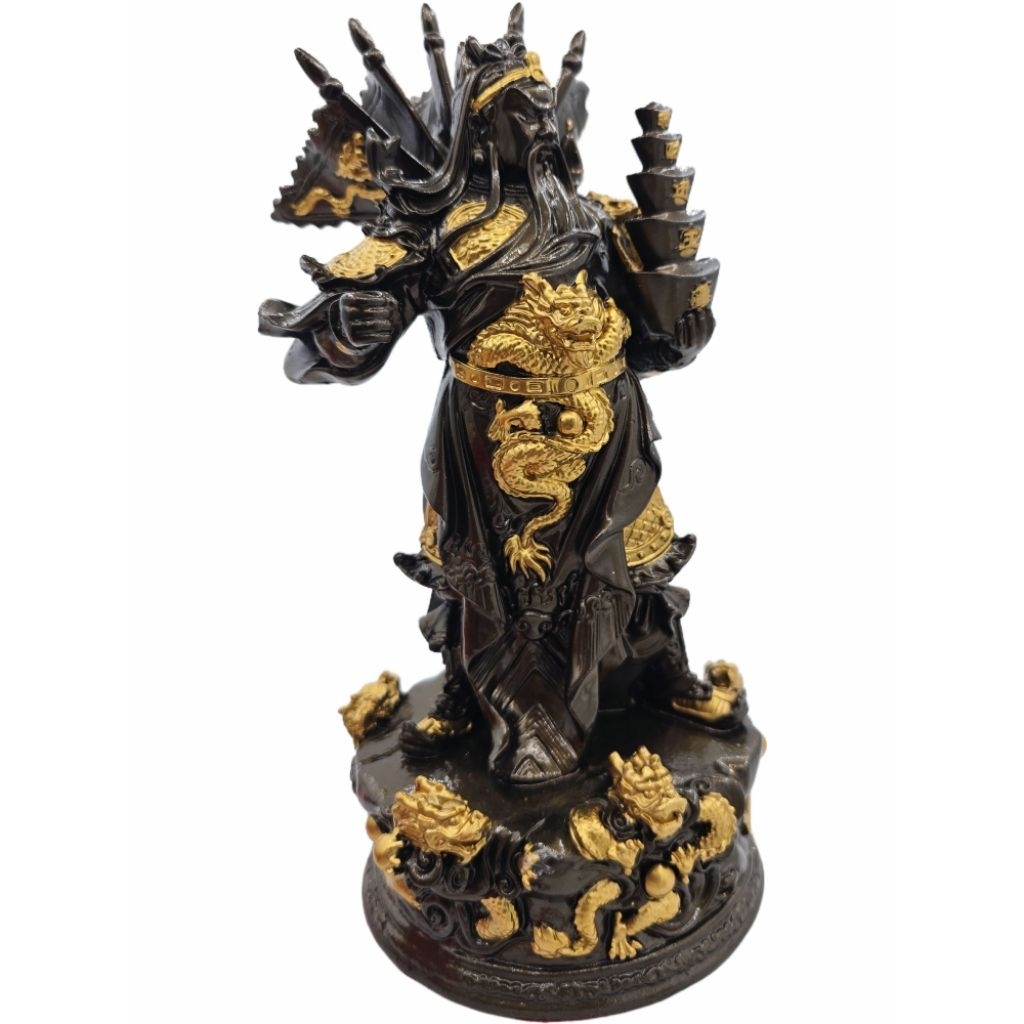 6a4cea07a0118_1783425543.jpg 文武关帝 关公 关帝圣君 关羽 100% 纯列南皮 (lek Nam phi)铁矿石铸造 - Image 1