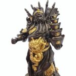 文武关帝 关公 关帝圣君 关羽  100% 纯列南皮 （lek Nam phi）铁矿石铸造 - Image 3