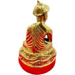 Phra Upakut 供奉金身  高 4寸  Phra Bucha Phra Maha Upakut 水财神乌巴库（铜像） - Image 3