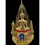 🔥金娜啦佛祖 Phra Phuttha Chinnaraj Bucha 3寸脚金箔粘贴金身 金箔粘贴铜像 Wat Yai 正庙 恭请 成功佛  wat yai phitsanulok - Image 2
