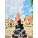 Wat Chang Hai 原庙恭请 龙婆托 lp Thuad [ 20cm Height ] 5寸脚 Copper Thai 纯铜 龙婆托 lp Thuad   泰国纯铜 - Image 5