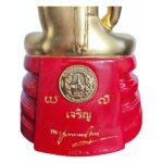泰国佛像 Phra Sothon 铜制佛祖像 （5寸脚供奉型）招财 ｜ 辟邪 ｜ 保平安 ｜ Wat Sothon Wararam 索通佛 索通 Phra Sothorn Bucha 铜像 - Image 4