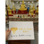 泰国佛像 Phra Sothon 铜制佛祖像 （5寸脚供奉型）招财 ｜ 辟邪 ｜ 保平安 ｜ Wat Sothon Wararam 索通佛 索通 Phra Sothorn Bucha 铜像 - Image 7