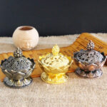 檀香炉 莲花檀香炉 八宝净炉 小香炉 incense burner censer