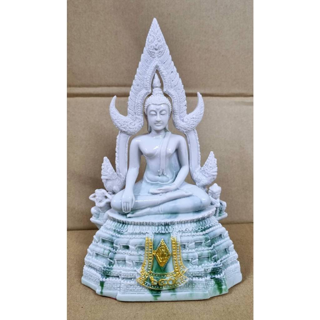 6a4ceaffbfe66_1783425791.jpg 🔥金娜啦佛祖 Phra Phuttha Chinnaraj Bucha 成功佛 大理石纹 3寸膝长 高19cm - Image 1