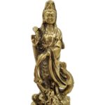 骑龙观音  观音菩萨 铜像  GUAN YIN BUDDHA - Image 2