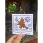 龙婆本庙 贴车龙婆本骑虎贴纸 保佑出入平安  sticker Wat Bangpra (龙婆本庙）   （已开光）