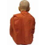 阿赞多金身蜡像 （8寸高）  Phra Somdej Achan Toh Bucha statue 供奉型 蜡像 - Image 2