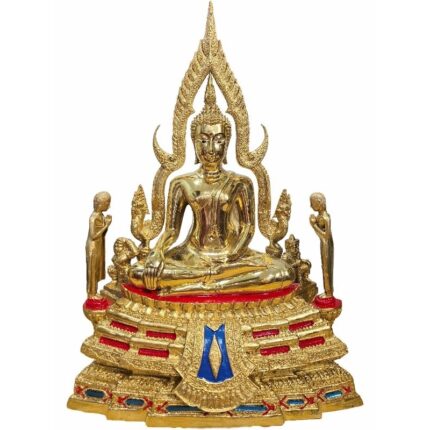 🔥金娜啦佛祖 Phra Phuttha Chinnaraj Bucha  5.9寸脚金身 铜像 Wat Yai 正庙 恭请 成功佛  wat yai phitsanulok