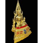 🔥金娜啦佛祖 Phra Phuttha Chinnaraj Bucha  5寸脚金箔粘贴金身 金箔粘贴铜像 Wat Yai 正庙 恭请 成功佛  wat yai phitsanulok - Image 2