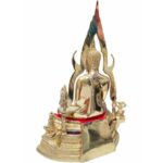 🔥金娜啦佛祖 Phra Phuttha Chinnaraj Bucha  9寸脚金身 铜像  成功佛 - Image 4